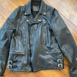 All Saint’s men’s leather jacket